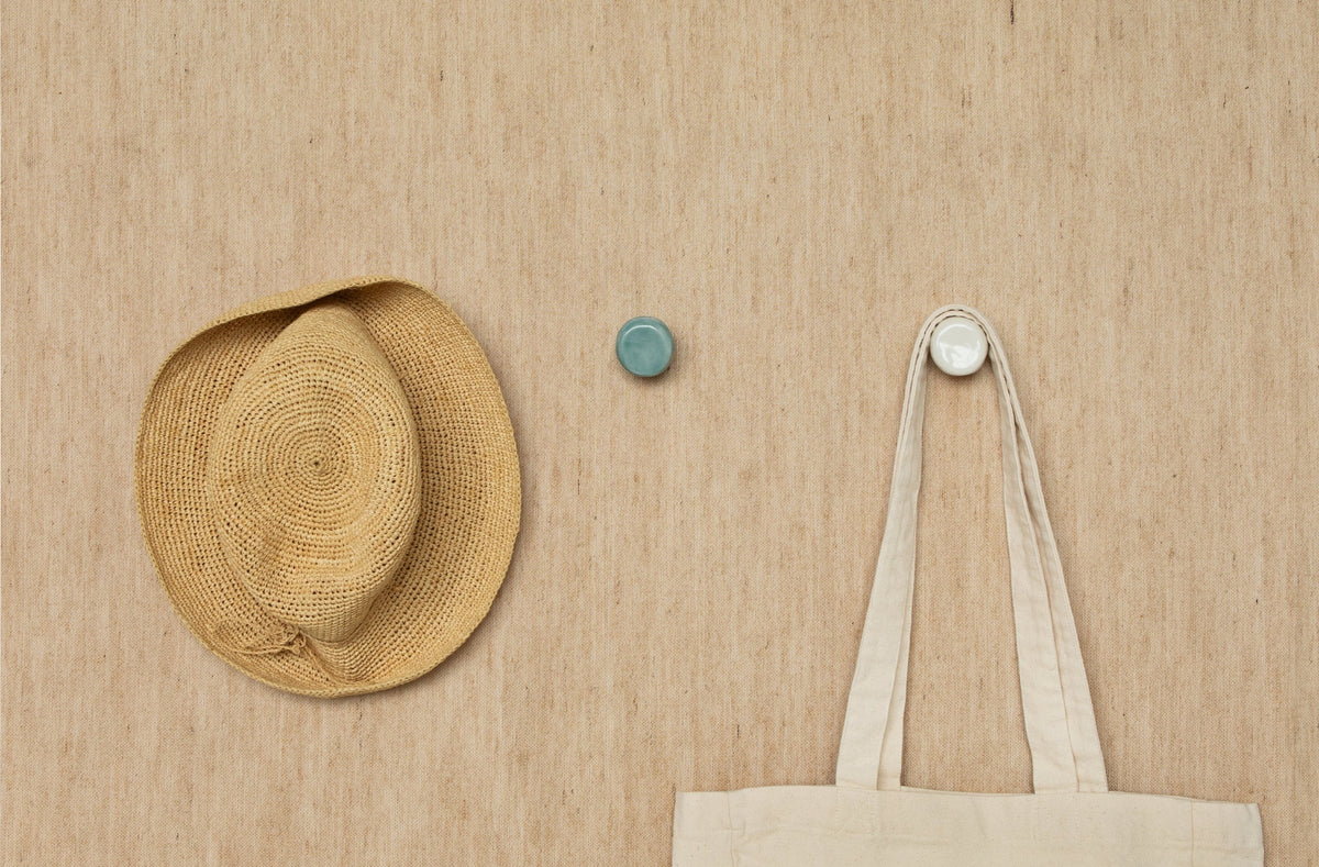 Robe Hooks - handmade porcelain wall and coat hooks - made to order ...
